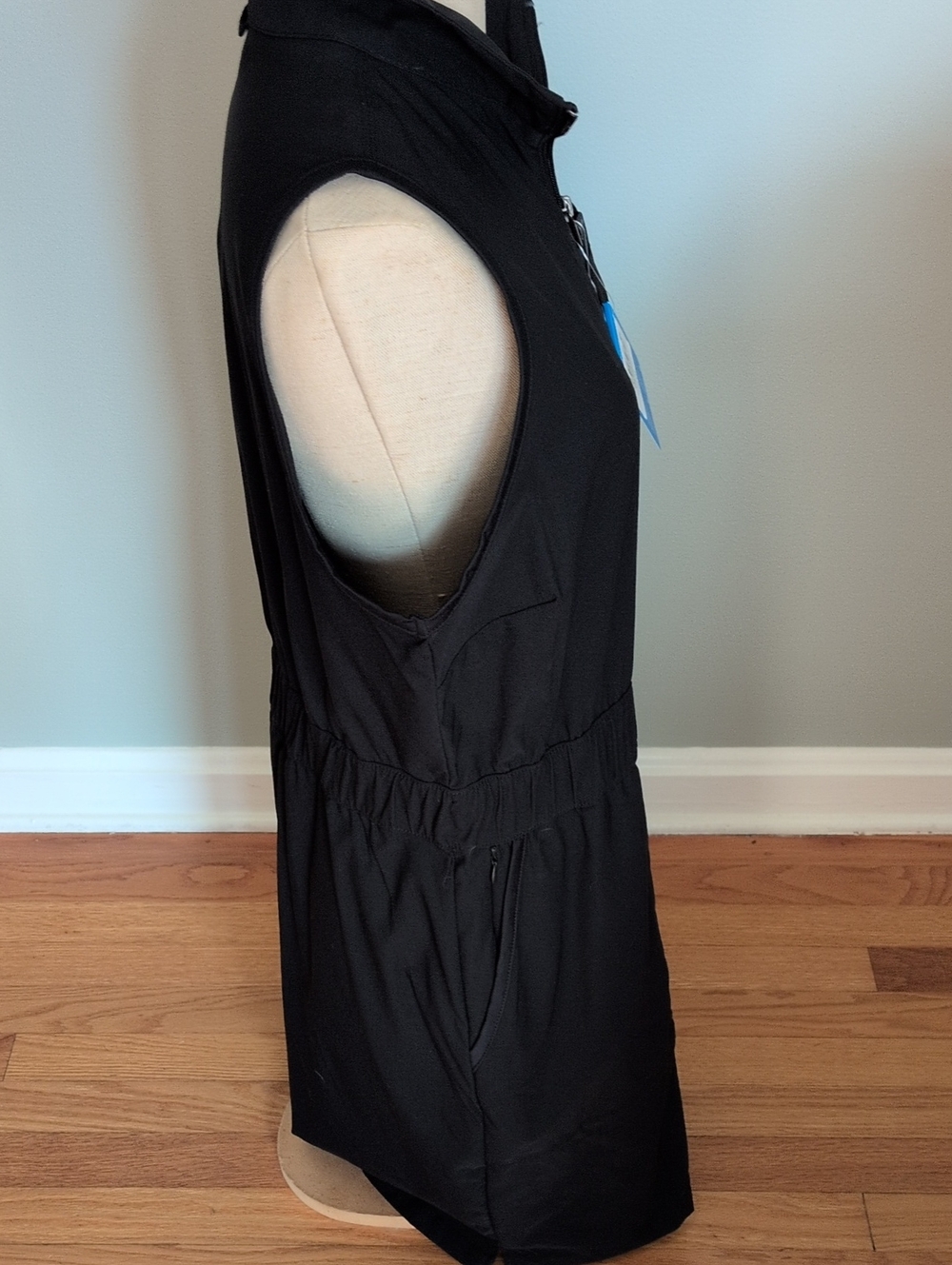 Columbia Black Leslie Falls II Active Zip-Front Vest Dress - Picture 5 of 16